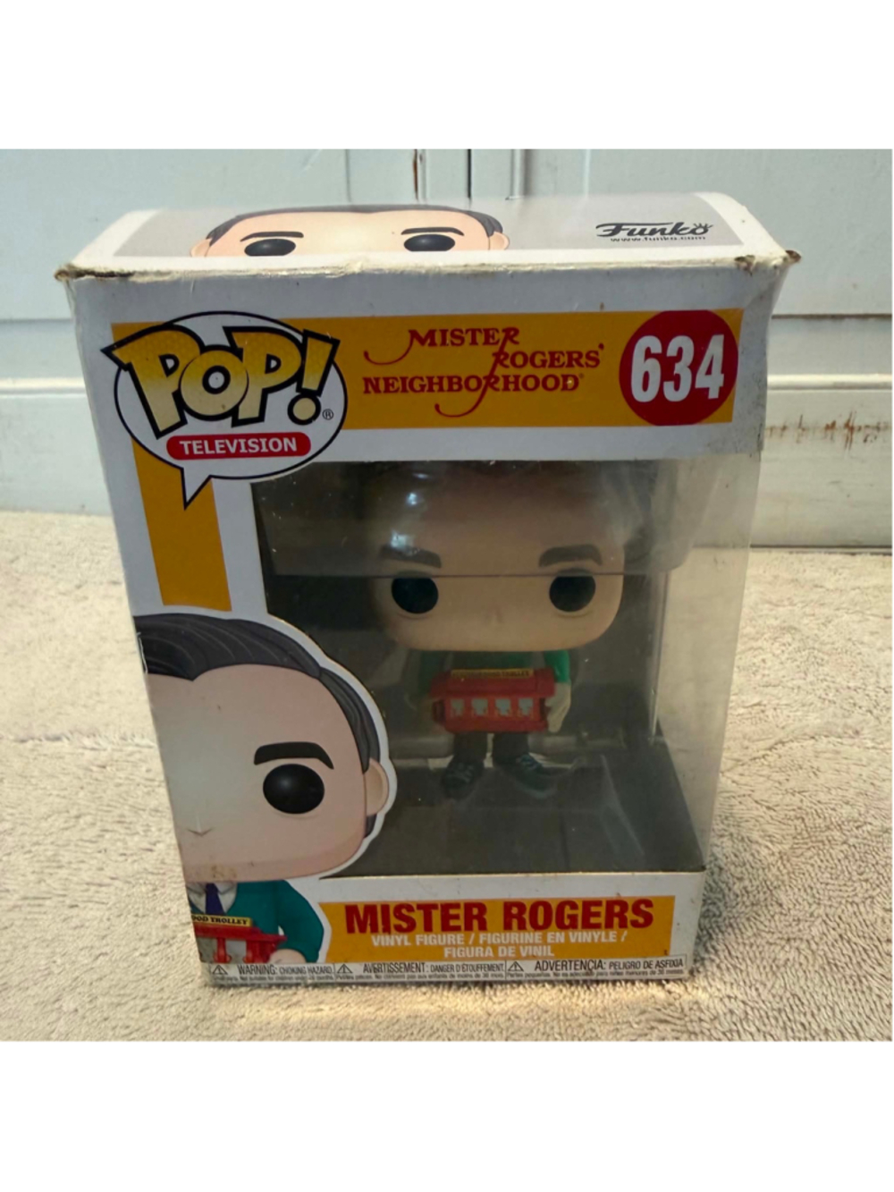 Funko Pop! Mister Rogers Neighborhood Action Figure Green Red